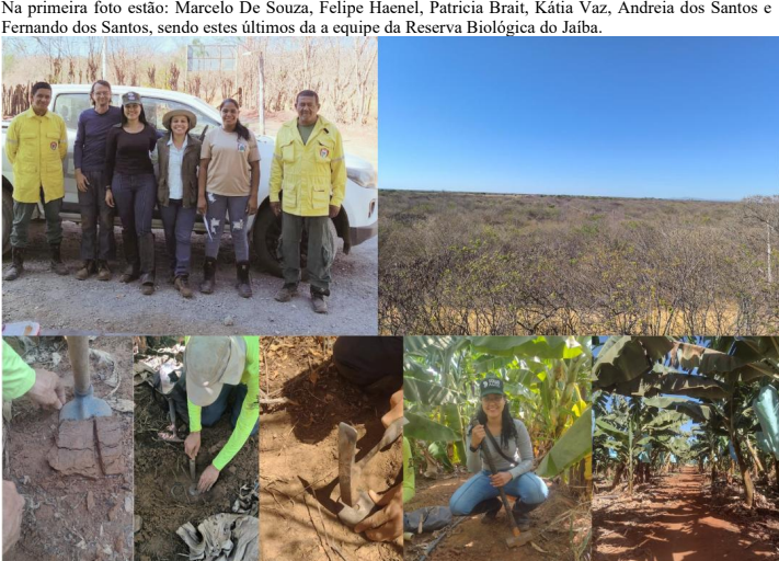 Equipe do Departamento de Ciência do Solo (DCS) da UFLA realiza coleta para estudo de características físicas e da matéria orgânica do solo na região do Projeto Jaíba/MG