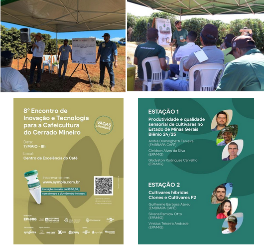 INCT Biodiversidade do Solo participa do 8° Encontro de Inovação e Tecnologia para a Cafeicultura do Cerrado Mineiro em maio de 2026