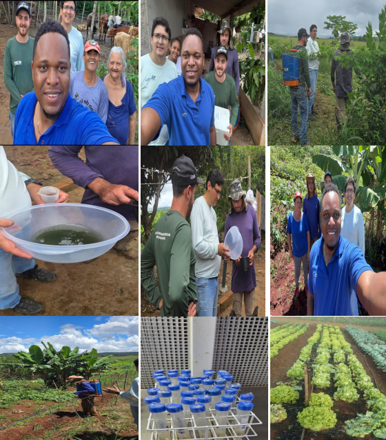 Visita Técnica da equipe de controle biológico ao Quilombo Campo Grande